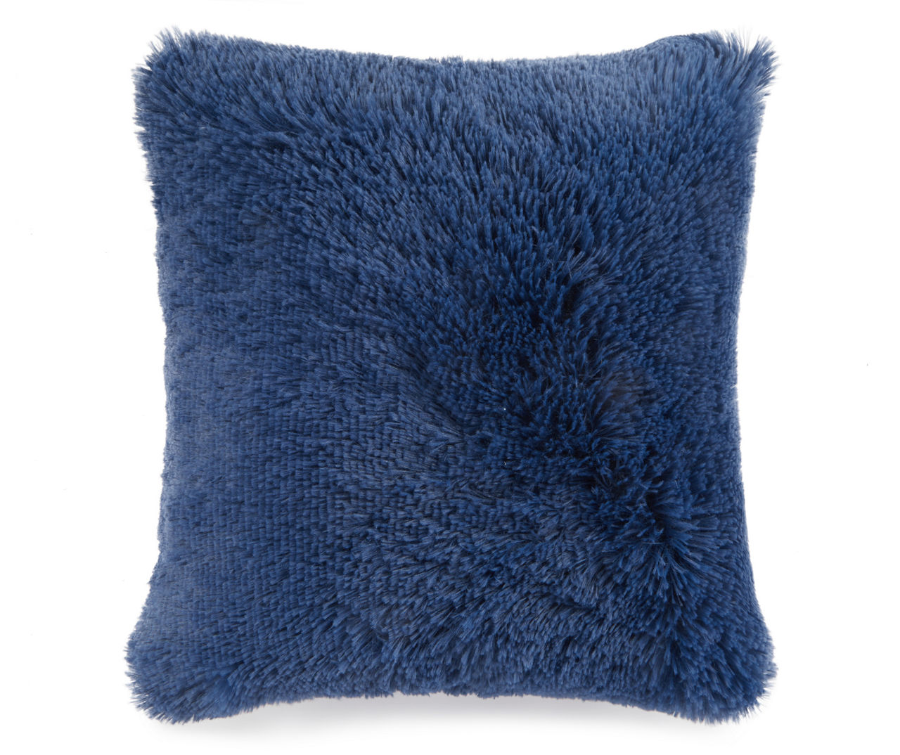 Navy blue fluffy pillow best sale