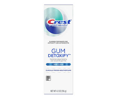 Crest Pro-Health Gum Detoxiy Toothpaste, Deep Clean, 3.7 oz