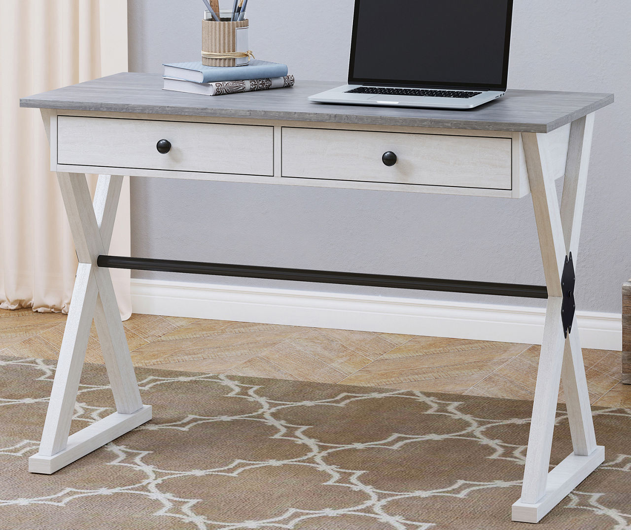 farmhouse style computer desk