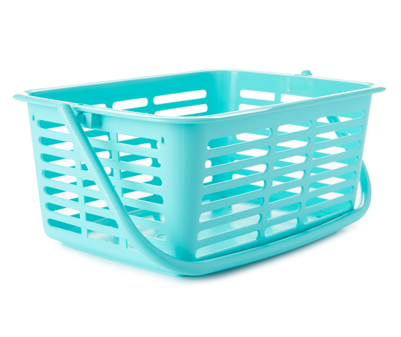 Big Lots Blue Plastic Caddy