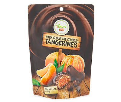 Dark Chocolate Covered Tangerine Wedges, 6 Oz.