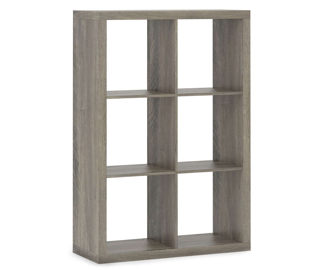 Rustic 6-Cube Storage Cubby