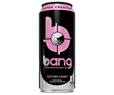 Super Creatine Cotton Candy Energy Drink, 16 Oz.