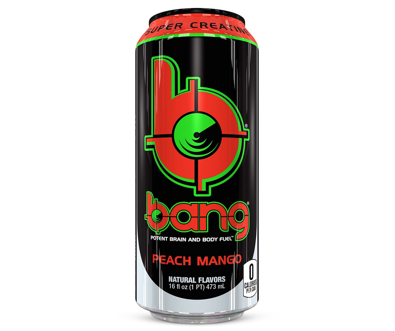 Bang Bang Energy Peach Mango Flavor 16 Fl Oz Big Lots
