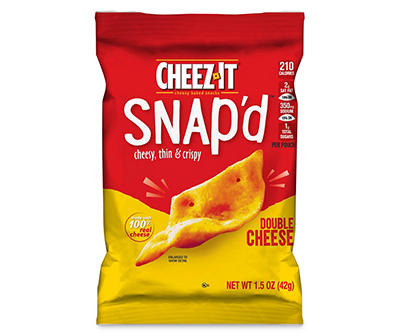 Snap'd Double Cheese Crackers, 1.5 Oz.