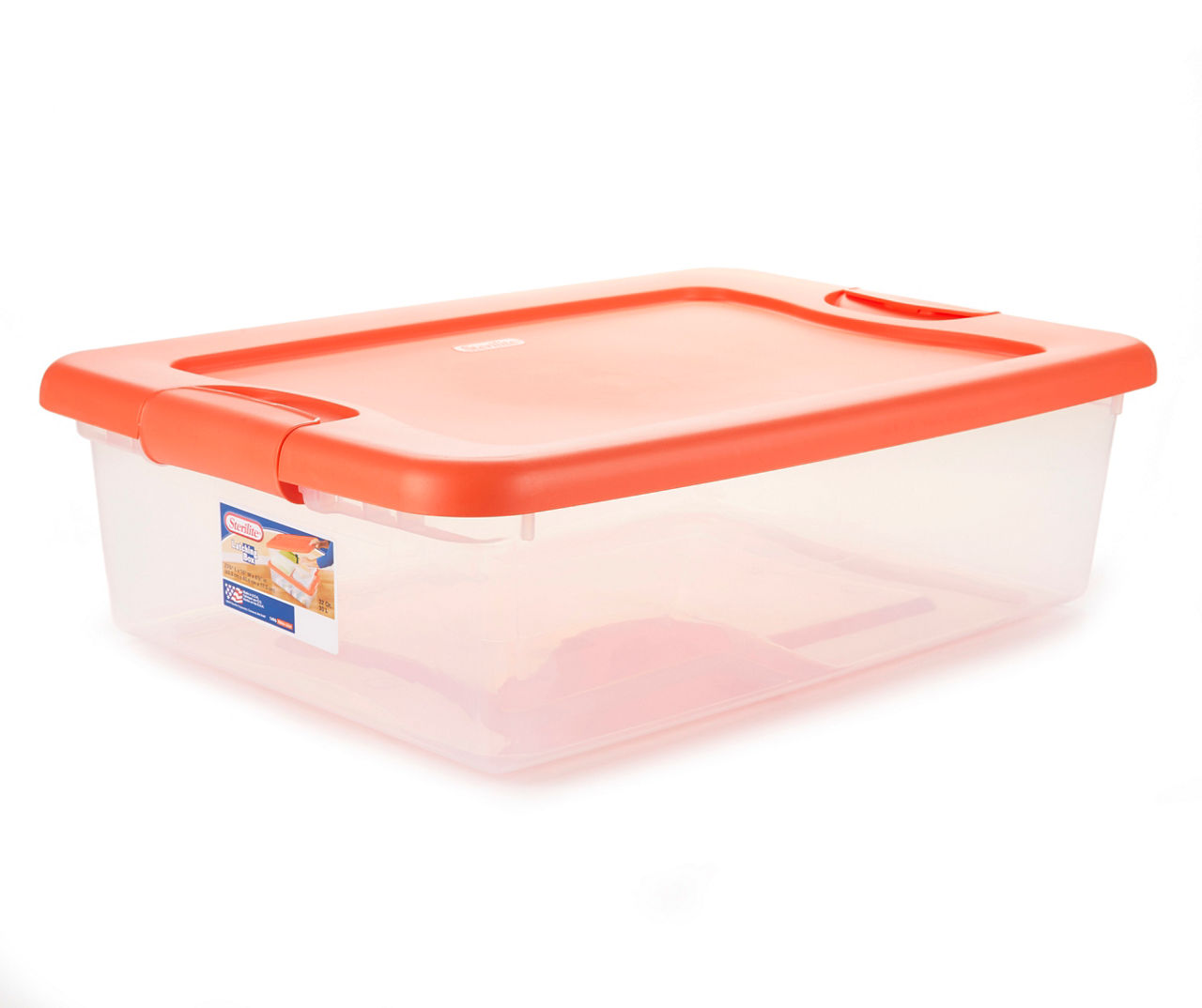 Sterilite Melon 30-Gallon Tote - Big Lots