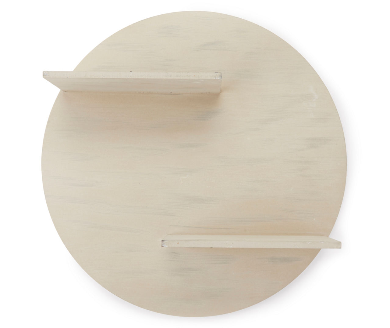 Living Colors Rustic Brown Wood Circle Shelf Big Lots