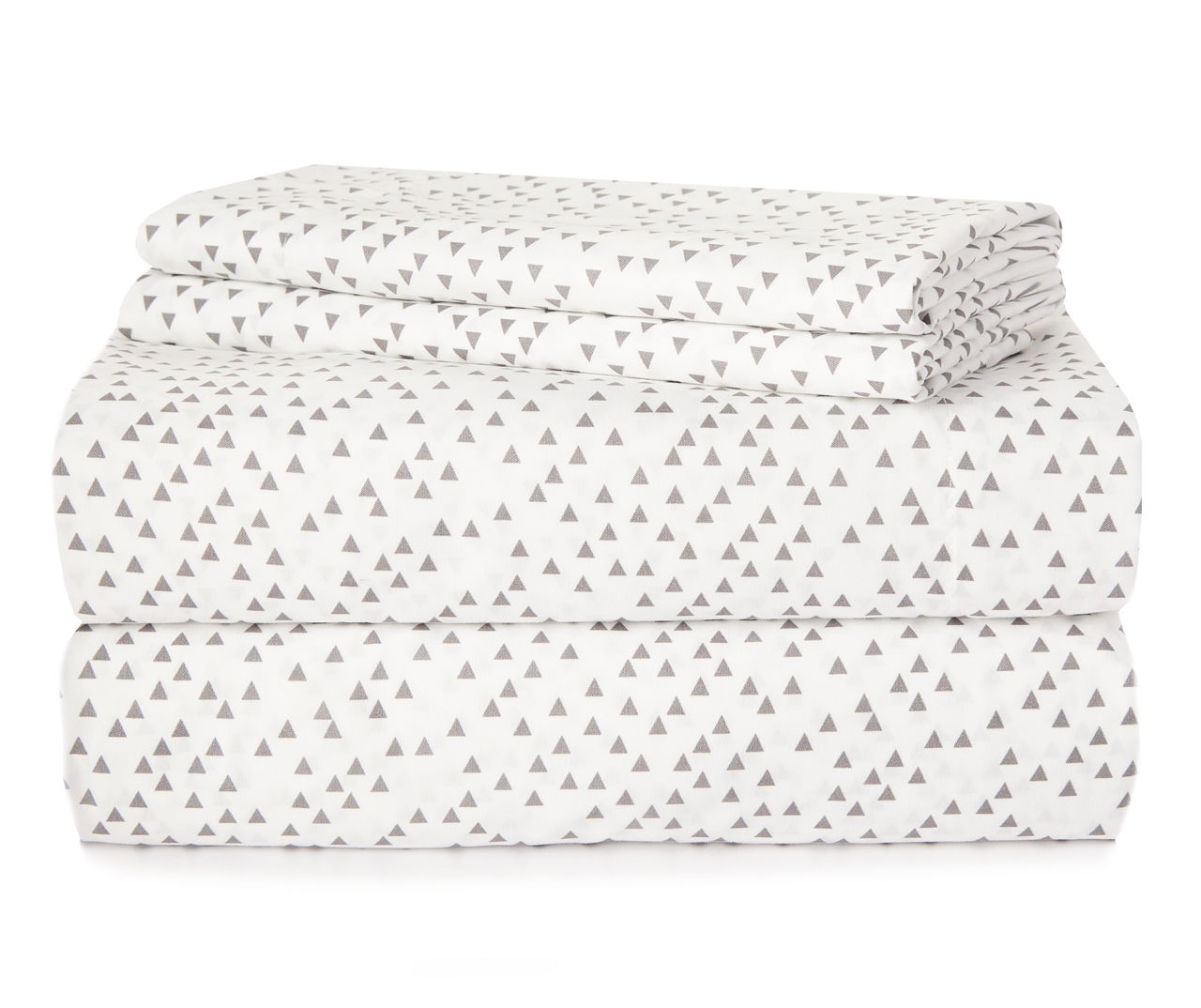 Dream Street White Triangle Sheet Set Big Lots