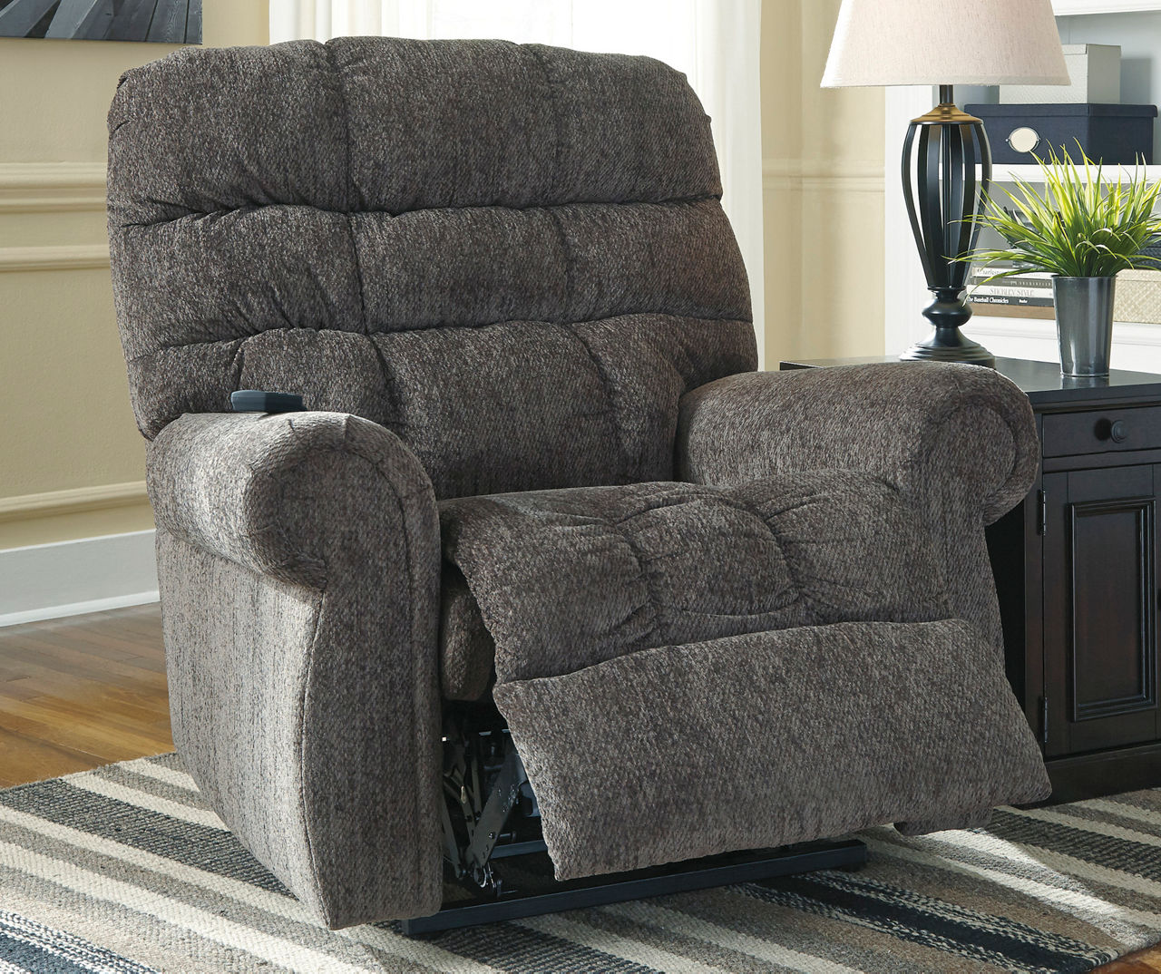 Ashley ernestine power lift recliner sale