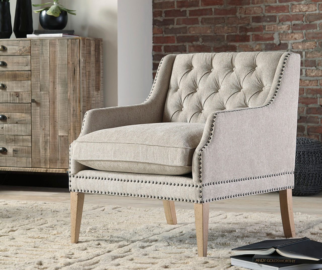 Wingback chairs discount at ashley furniture