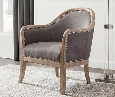 Engineer Taupe Accent Chair