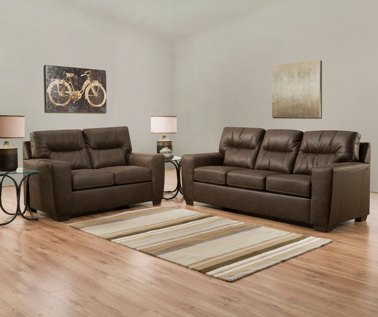 Hilltop Chocolate Sofa