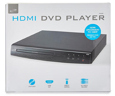 Black HDMI DVD & CD Player