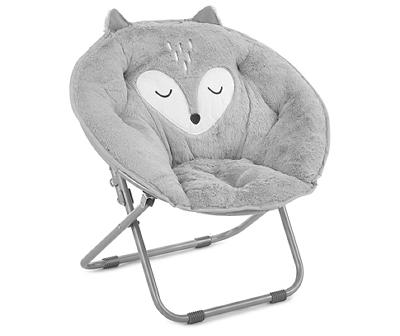 Gray Fox Youth Saucer Chair