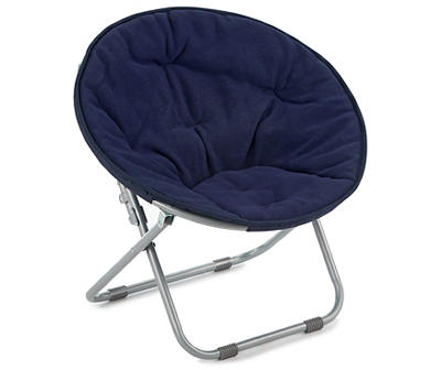 Navy Blue Youth Saucer Chair