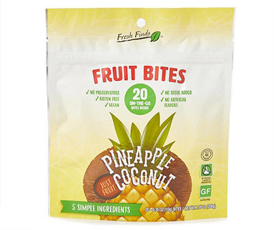 Pineapple Coconut Fruit Bites, 7.05 Oz.