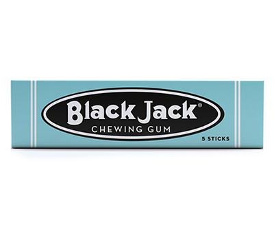 Black Jack Chewing Gum, 5-Pack