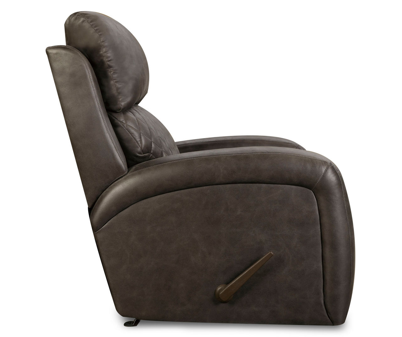 Big lots passion grey cheap quilted rocker recliner