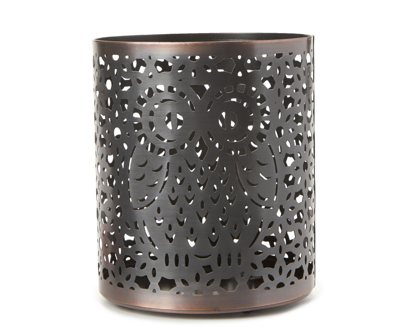 Metal Owl Hurricane Candle Holder Big Lots