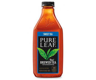 Pure Leaf Real Brewed Tea Sweet Tea 64 Fl Oz Bottle