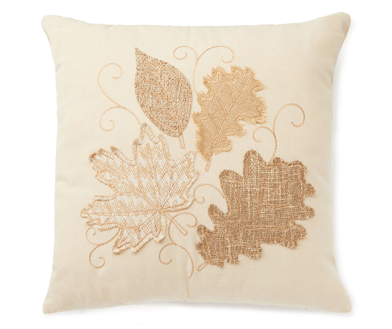 Autumn Leaves Needlepoint Pillow - Village House Pillows