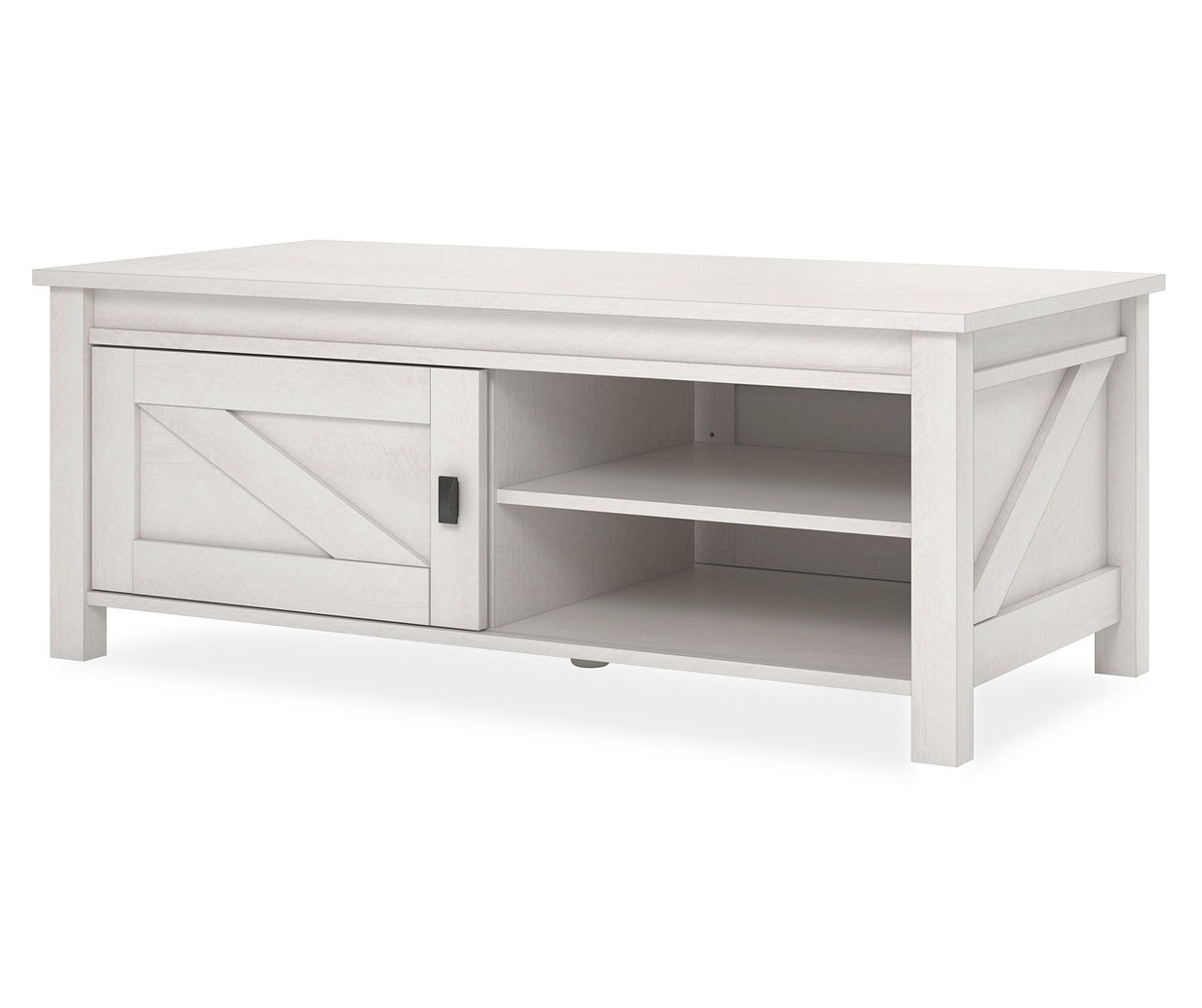 Ameriwood Ivory Sliding Door Coffee Table | Big Lots