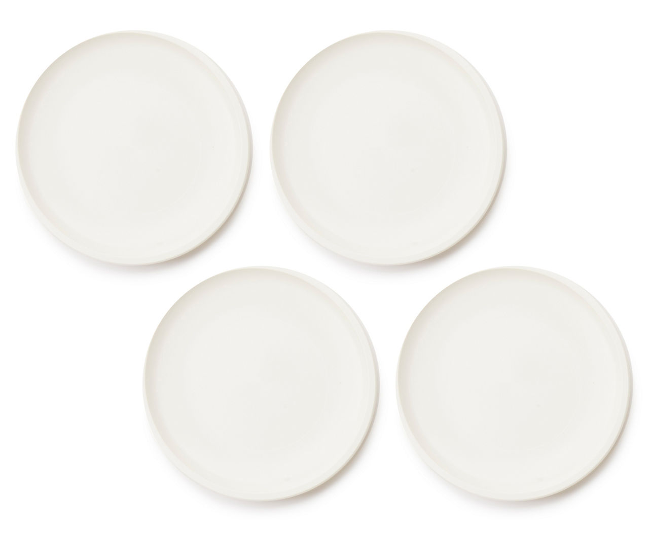 Progress International P7P-PS50W 9.75 in. White Microwave Plates, Pack of 4