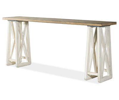 Chamblee Two-Tone Console Table