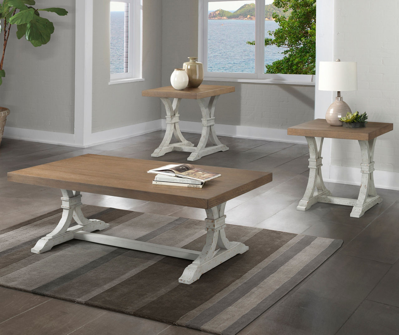 Big lots white on sale coffee table