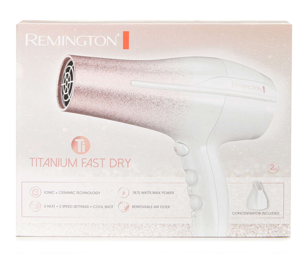 Remington Titanium Fast Dry Hair Dryer Big Lots