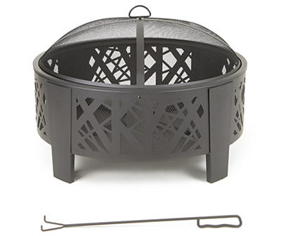 30 IN. ROUND WOOD BURNING FIRE PIT