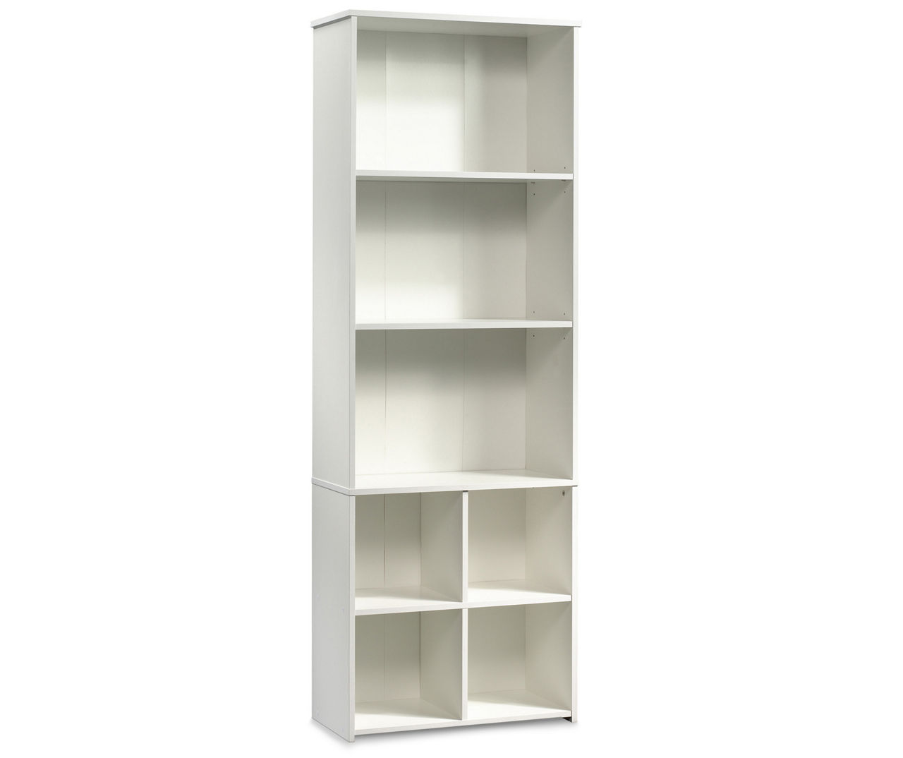 Real Living Soft White 5-Shelf Storage Organizer