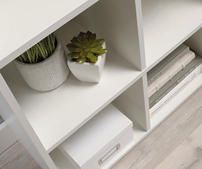 Soft White 5-Shelf Storage Organizer