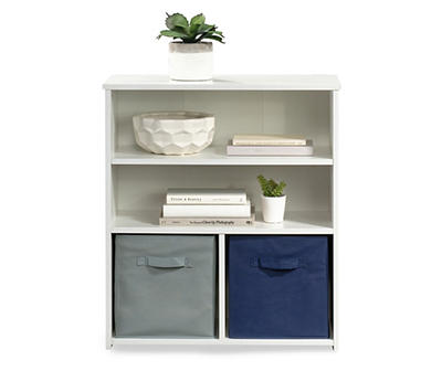 Soft White 3-Shelf Storage Cubby