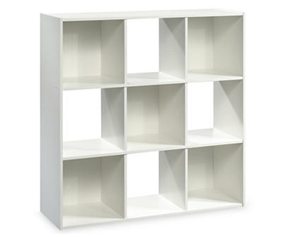 Real Living Soft White 9-Cube Storage Organizer - Big Lots