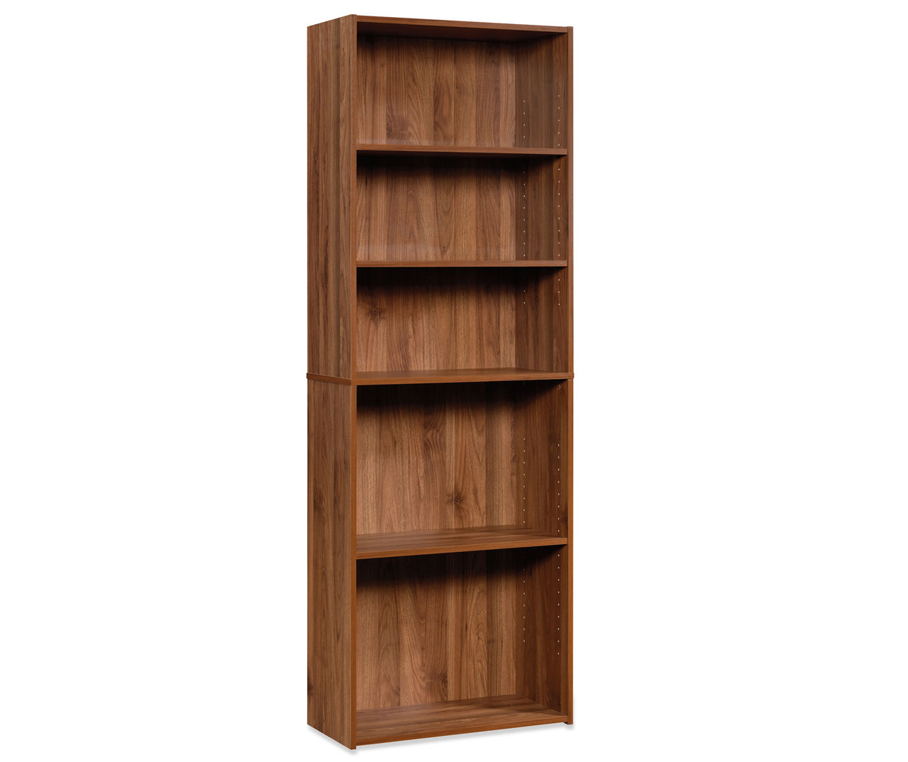 Real Living Alderwood Brown 5-Shelf Bookcase