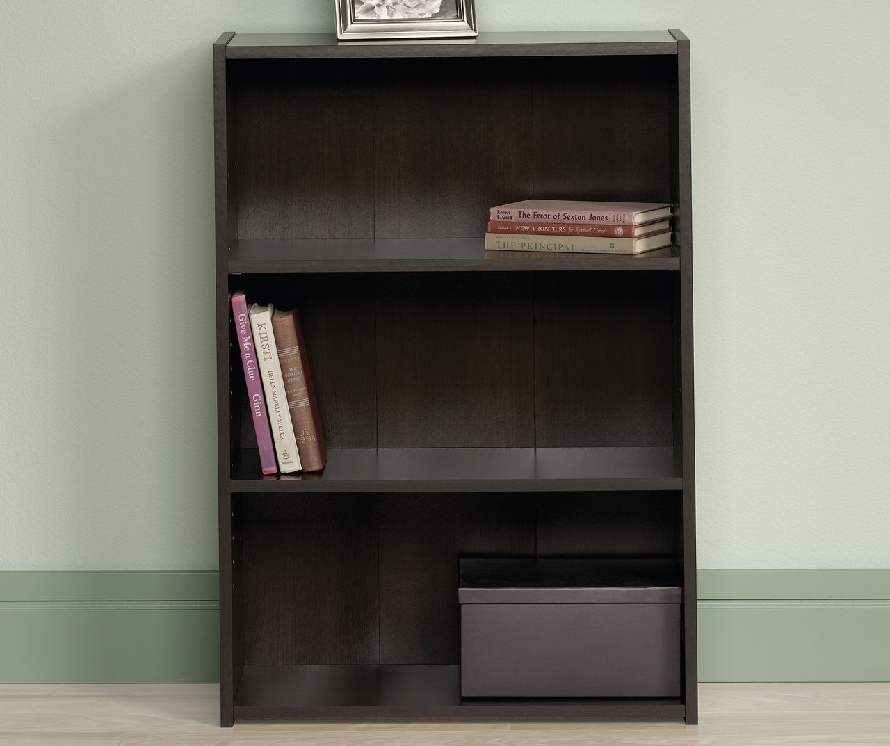 Best Buy: OneSpace 3-Shelf Bookcase Cherry 50-JN173SHLF