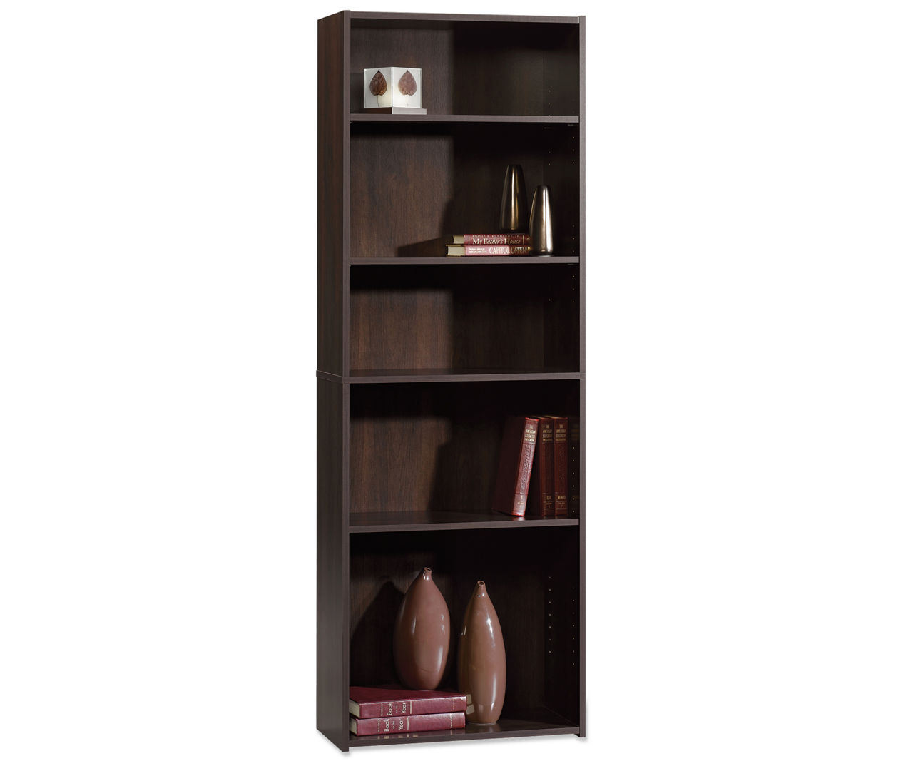 5 Shelf Bookcase Espresso Brown - Room Essentials™