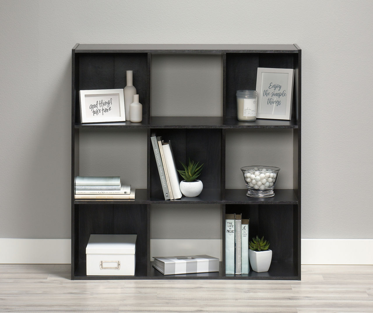 Black Cube Storage Organizers at