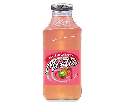 Mistic Kiwi Strawberry, 16 Fl Oz Glass Bottle