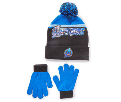 Kids' Avengers Hat & Gloves 2-Piece Set