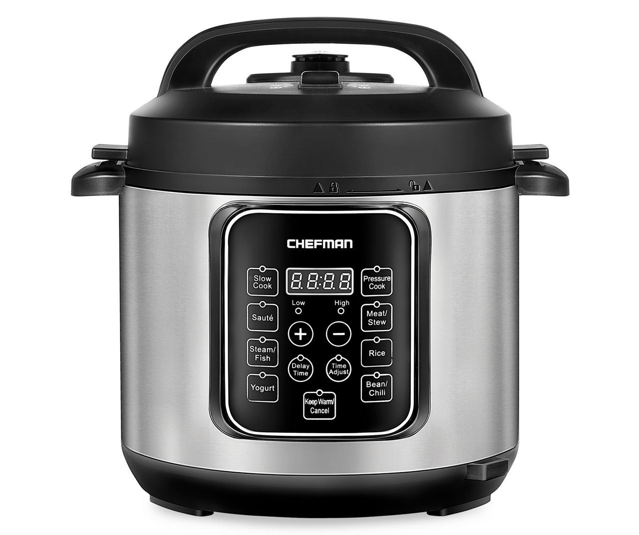 Chefman 6-Quart Stainless Steel Programmable Pressure Cooker