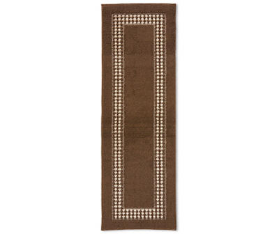 LC ACCENT DOUBLE BORDER BROWN 20X60