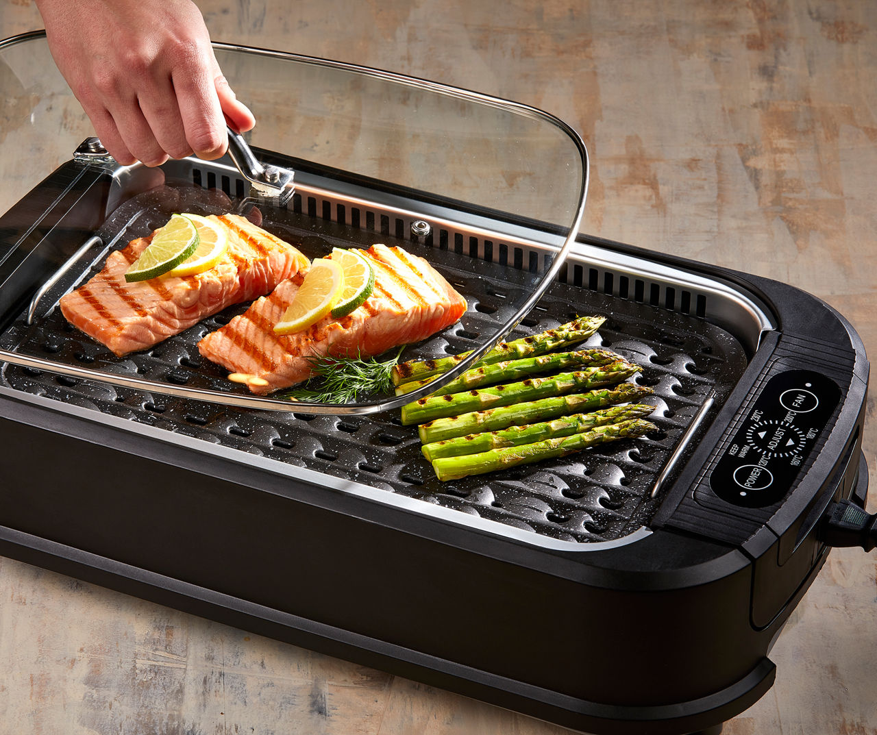 Let's take this inside — get a smokeless indoor grill for only $20