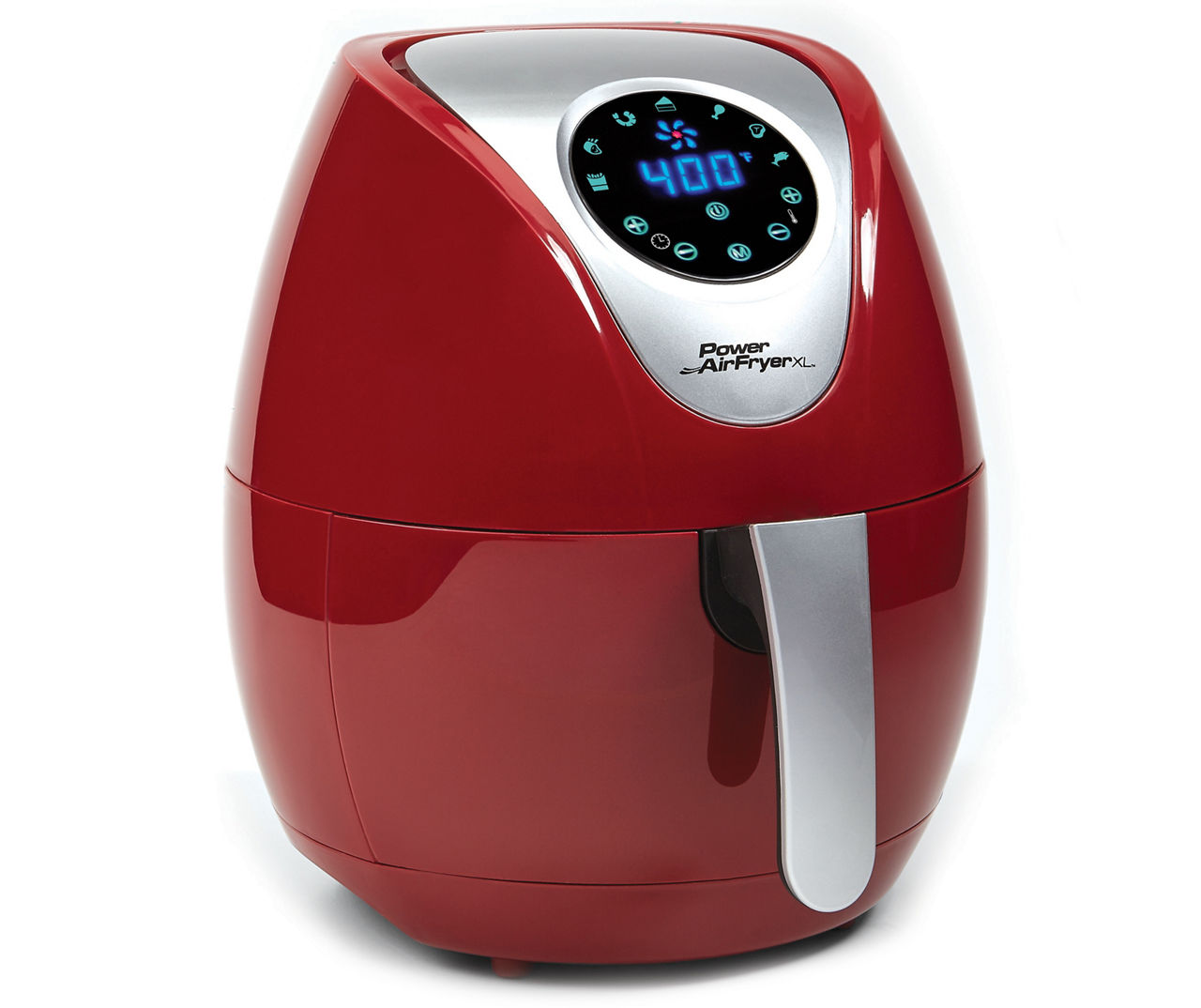 Power Air Fryer XL 5.3 Quart, the power air fryer xl surrounds your food  with turbo cyclonic air instead of oil By Brand Power AirFryer XL