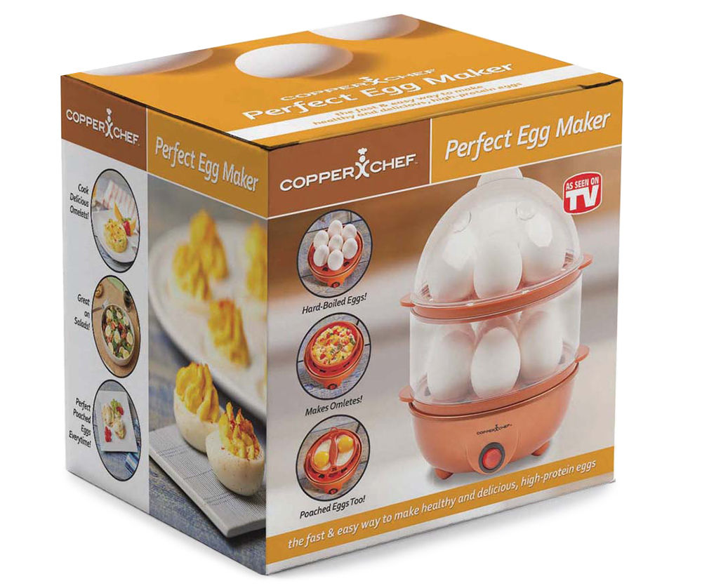 How to use best sale copper chef egg cooker