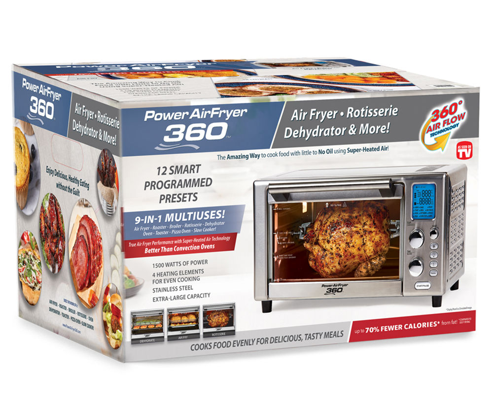 Emeril Lagasse 1500-Watt 9-in-1 Power Air Fryer 360