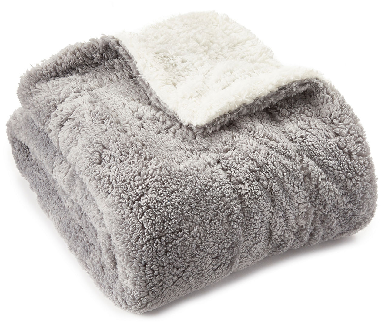 Living Colors Reversible Sherpa Throw | Big Lots