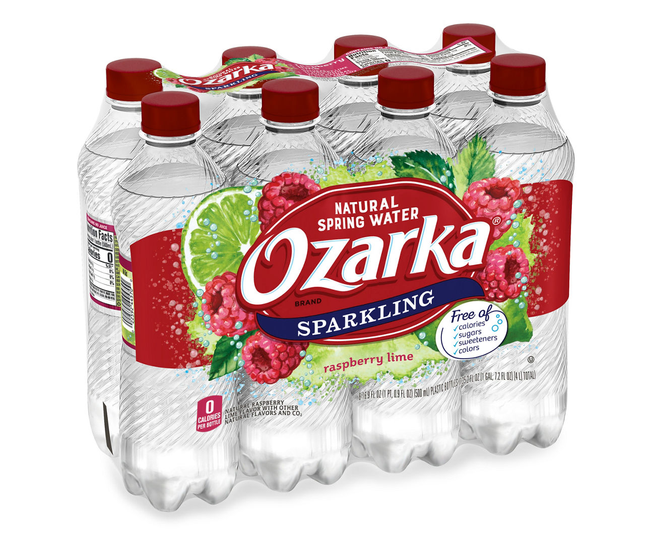 Ozarka 100% Natural Spring Water 8 oz Bottles