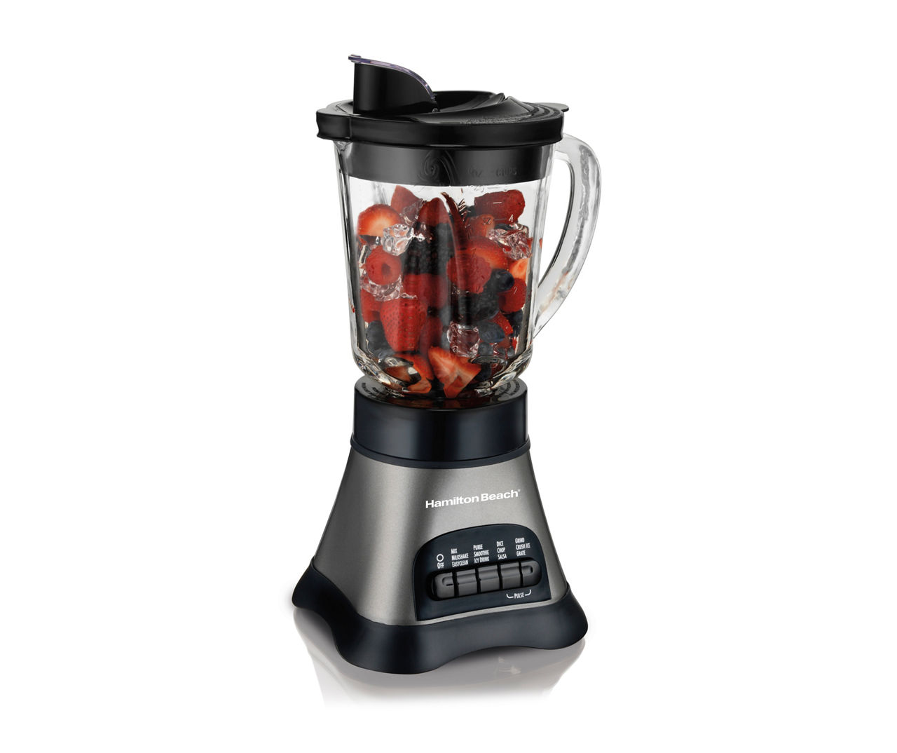 Hamilton Beach Wave Crusher Blender with 20 oz. Travel Jar